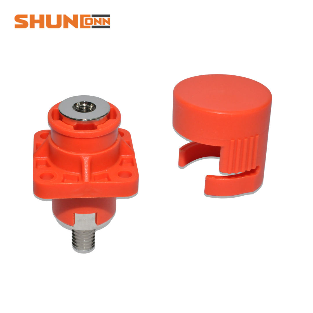 Shunconn Energy storage power connector200A/250A  external thread M6/M8(orange color)